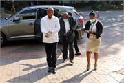 Minister Senzo Mchunu arrives at the venue on second day for Ministerial Visit in Gauteng Province 02